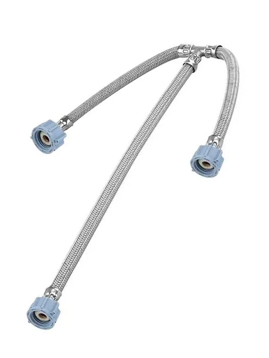 Manguera Flexible T para agua 1/2 A.M. X 1/2 A.M. X 1/2 A.M.  VL-T55