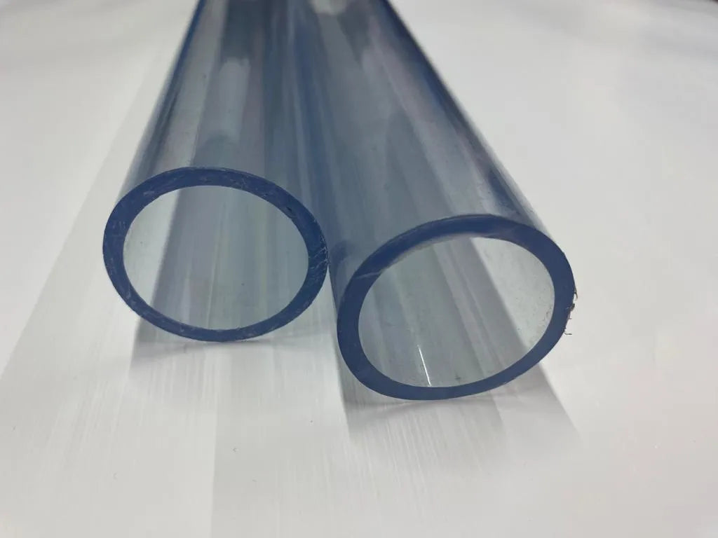 PVC Cédulas 40 y 80, Transparente